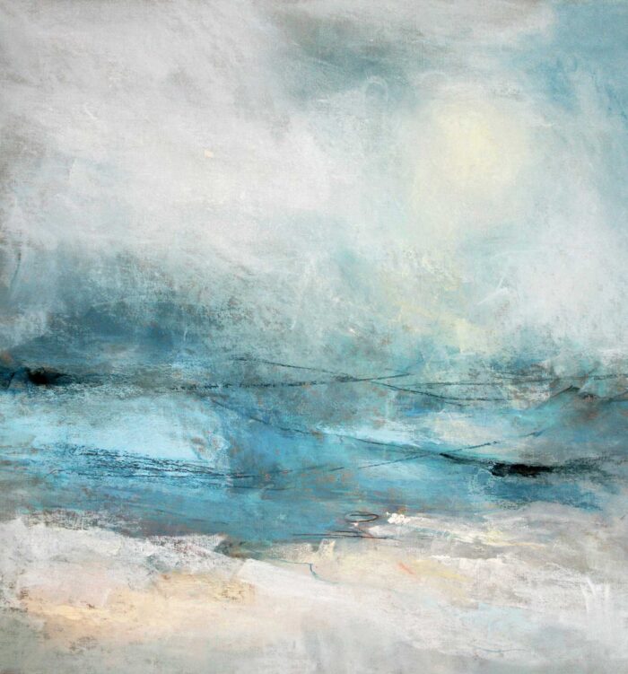 Wendy McBride Paintings - Tidelines - White Space Art