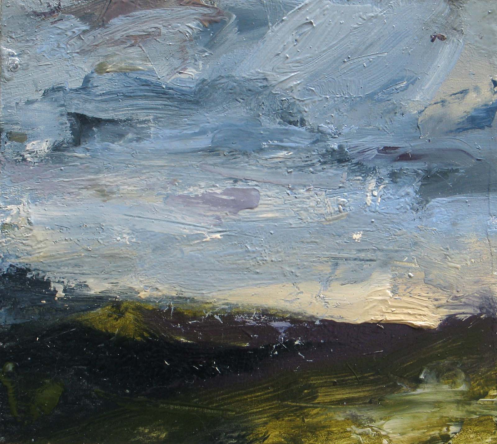 Louise Balaam Paintings | Towards Porthleven, Light in the Sky | White ...